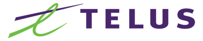 Telus logo in colour